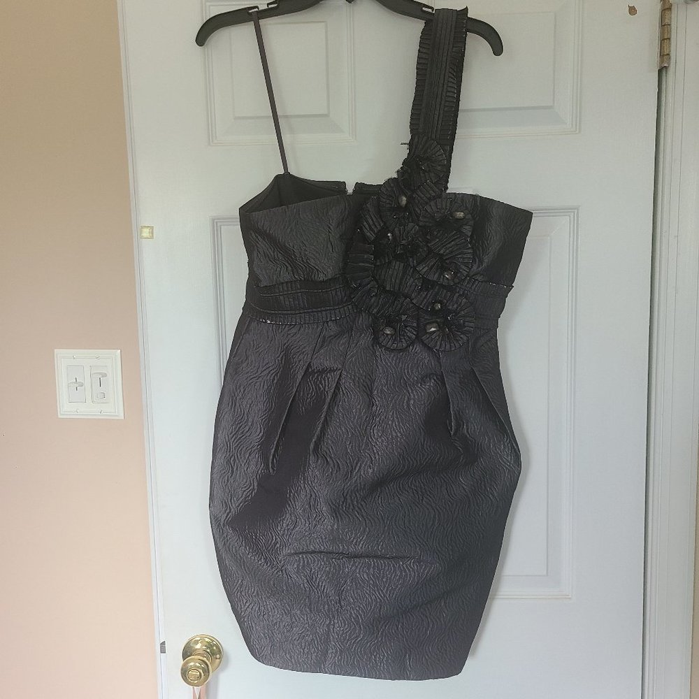 BCBGMAXAZRIA Dress, size 12, NWT Gunmetal Gray